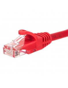 Patchcord RJ45, Netrack osłonka zalewana, kat. 5e FTP/STP, 2m czerwony