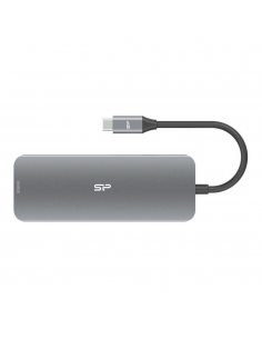 Stacja dokująca Silicon Power SR30 8in1 HDMI SD USB-C USB-A RJ45 PD 100W