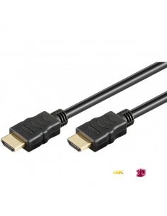 Kabel HDMI Techly HDMI-HDMI M/M 1,4 Ethernet, ekranowany, 3D 4K, 3m, czarny