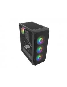 Obudowa Fury SHOBO SH4F RGB ATX Midi Tower z oknem czarna