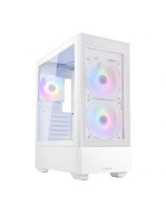 Obudowa Lian Li LANCOOL 205 MESH C WHITE ATX Midi Tower bez zasilacza z oknem biała