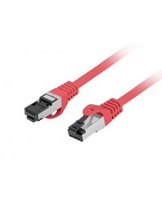 Patchcord Lanberg S/FTP kat.8.1 2m LSZH CU fluke passed czerwony