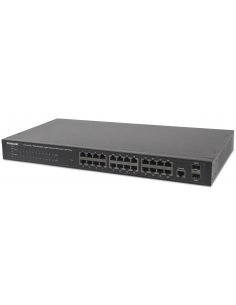 Switch zarządzalny Intellinet 24x 10/100/1000 Mbps + 2x SFP