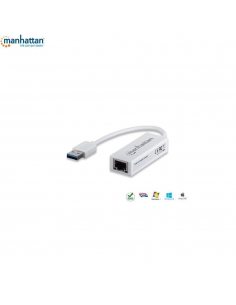 Karta sieciowa Manhattan USB 3.0 na RJ45 10/100/1000 Gigabit