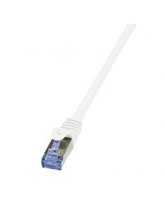 Patchcord LogiLink CQ4091S Cat.6A/7 600 MHz S/FTP PIMF 10,0m biały