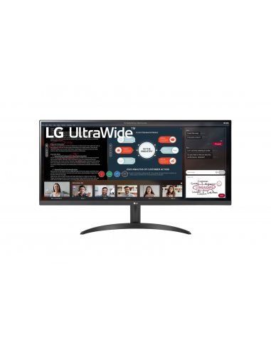 LG 34WP500-B monitor komputerowy 86,4 cm (34") 2560 x 1080 px UltraWide Full HD LED Czarny