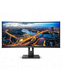 Philips B Line 346B1C/00 monitor komputerowy 86,4 cm (34") 3440 x 1440 px Quad HD LCD Czarny