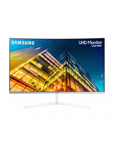 Samsung 590 UR591C monitor komputerowy 80 cm (31.5") 3840 x 2160 px 4K Ultra HD Biały