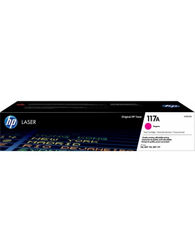 HP 117A oryginalny wkład z purpurowym tonerem