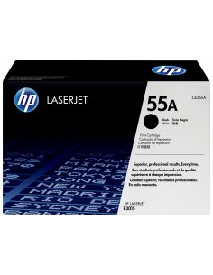 HP 55A oryginalny wkład z czarnym tonerem LaserJet