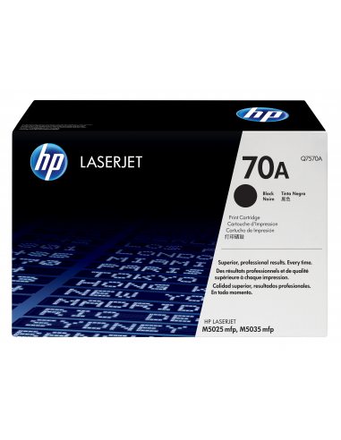 HP 70A oryginalny wkład z czarnym tonerem LaserJet