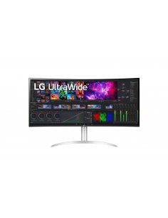 LG 40WP95CP-W monitor komputerowy 100,8 cm (39.7") 5120 x 2160 px 5K Ultra HD LED Srebrny