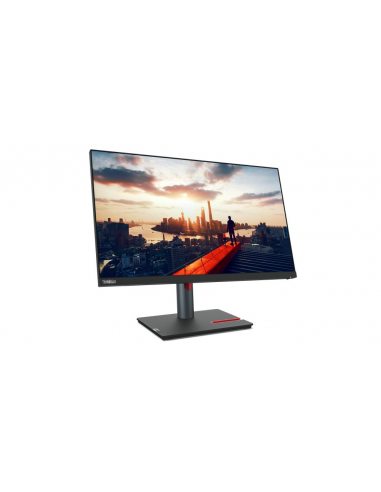 Lenovo ThinkVision P24h-30 LED display 60,5 cm (23.8") 2560 x 1440 px Quad HD Czarny