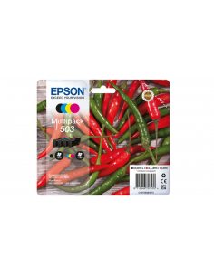 Epson 503 nabój z tuszem 4 szt. Oryginalny Standardowa wydajność Czarny, Cyjan, Purpurowy, Żółty