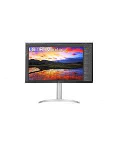 LG 32UP55NP-W monitor komputerowy 80 cm (31.5") 3840 x 2160 px 4K Ultra HD Biały