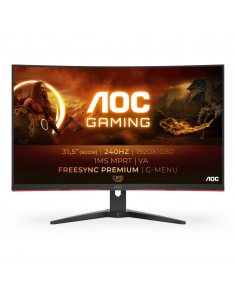 AOC G2 C32G2ZE monitor komputerowy 80 cm (31.5") 1920 x 1080 px Full HD LED Czarny