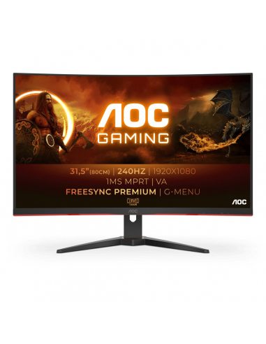 AOC G2 C32G2ZE monitor komputerowy 80 cm (31.5") 1920 x 1080 px Full HD LED Czarny