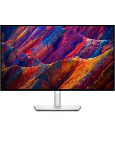 DELL UltraSharp U2723QE LED display 68,6 cm (27") 3840 x 2160 px 4K Ultra HD LCD Srebrny