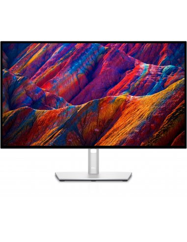 DELL UltraSharp U2723QE LED display 68,6 cm (27") 3840 x 2160 px 4K Ultra HD LCD Srebrny