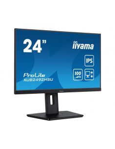 iiyama XUB2492HSU-B6 monitor komputerowy 60,5 cm (23.8") 1920 x 1080 px Full HD LED Czarny