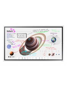 Samsung Flip Pro WM55B Interaktywny płaski panel 139,7 cm (55") VA Wi-Fi 350 cd/m² 4K Ultra HD Biały Ekran dotykowy Procesor