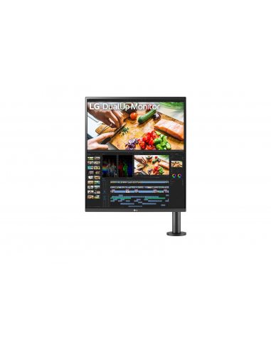 LG 28MQ780-B monitor komputerowy 70,1 cm (27.6") 2560 x 2880 px Quad HD LCD Czarny