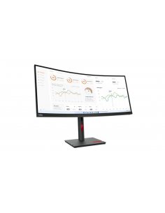 Lenovo ThinkVision T34w-30 LED display 86,4 cm (34") 3440 x 1440 px Wide Quad HD Czarny