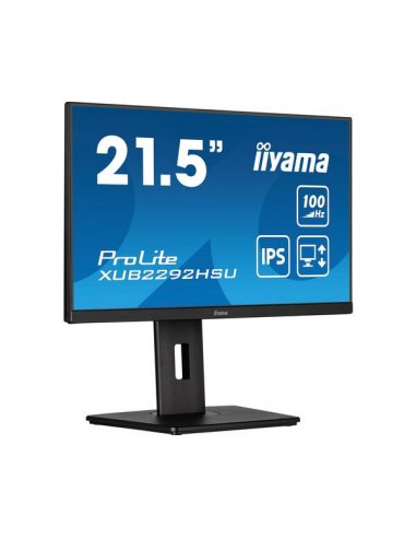 iiyama ProLite XUB2292HSU-B6 monitor komputerowy 55,9 cm (22") 1920 x 1080 px Full HD LED Czarny