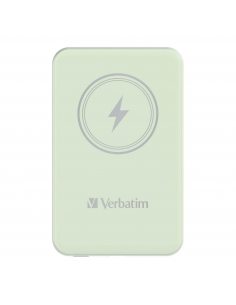 Powerbank Verbatim Charge 'n' Go Magnetic Wireless 5000mAh USB-C PD 3.0 Green