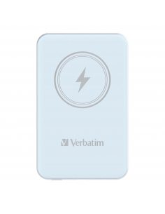 Powerbank Verbatim Charge 'n' Go Magnetic Wireless 5000mAh USB-C PD 3.0 Blue