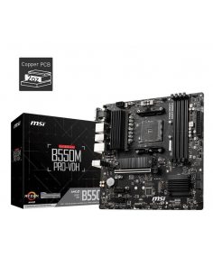 Płyta MSI B550M PRO-VDH /AMD B550/DDR4/SATA3/M.2/USB3.1/PCIe4.0/AM4/mATX