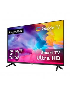 Telewizor Kruger&Matz 50" UHD Google TV, DVB-T2/S2/T/C H.265 HEVC