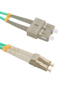 Patchcord Światłowodowy Qoltec LC/UPC-SC/UPC MM 50/125 OM4 5m