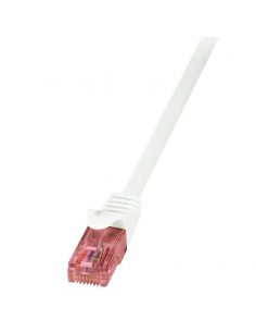 Patchcord LogiLink CQ2041U CAT.6 U/UTP 1,5m, biały