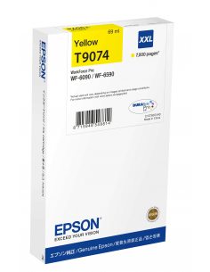 Epson C13T90744N nabój z tuszem 1 szt. Oryginalny Ekstra (Super) Wysoka wydajność Żółty