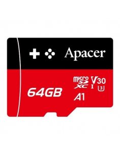 Karta pamięci microSDXC Apacer Gaming 64GB (100/80 MB/s) Class 10 UHS-I U3 V30 A1