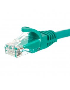 Patchcord RJ45, Netrack osłonka zalewana, kat. 5e UTP, 7m zielony