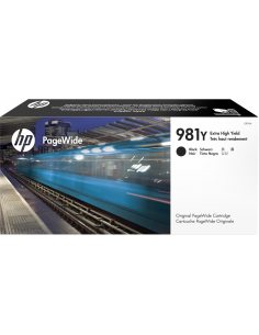 HP Oryginalny czarny wkład atramentowy 981Y PageWide o bardzo dużej pojemności