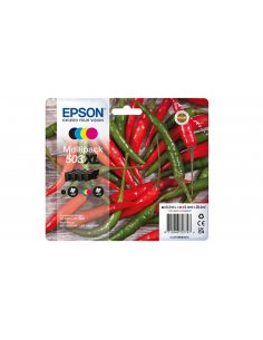 Epson 503XL nabój z tuszem 4 szt. Oryginalny Wysoka (XL) wydajność Czarny, Cyjan, Purpurowy, Żółty