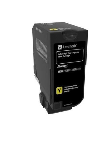 Lexmark 84C2HYE kaseta z tonerem 1 szt. Oryginalny Żółty