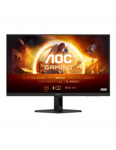 AOC 24G4XE monitor komputerowy 60,5 cm (23.8") 1920 x 1080 px Full HD LCD Czarny, Szary