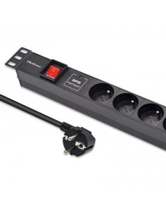 Listwa zasilająca Qoltec PDU do RACK 19" | 1U | 16A | 6xFRENCH | 1.8m