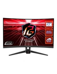 Monitor ASRock 27" Curved Phantom Gaming Monitor PG27F15RS1A 2xHDMI DP głośniki 2x2W