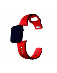 Pasek do Apple Watch - 3mk Silicone Watch Strap for Apple -38/40/41 mm Red