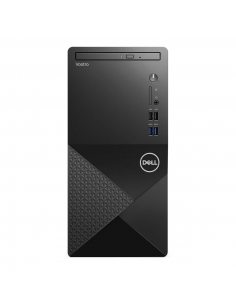 Komputer Dell Vostro 3910 MT /i3-12100/8GB/SSD256GB/UHD770/DVD/11PR Black 3Y ProSupport