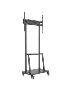 Stojak mobilny Techly 32''-70'', 70 kg, półka AV, PIVOT