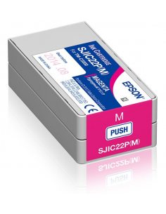 Epson SJIC22P(M): Ink cartridge for ColorWorks C3500 (Magenta)