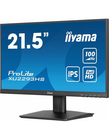 iiyama ProLite XU2293HS-B6 monitor komputerowy 54,6 cm (21.5") 1920 x 1080 px Full HD LED Czarny