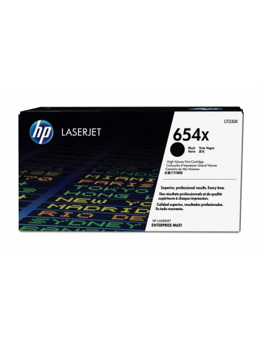 HP 654X oryginalny czarny toner LaserJet