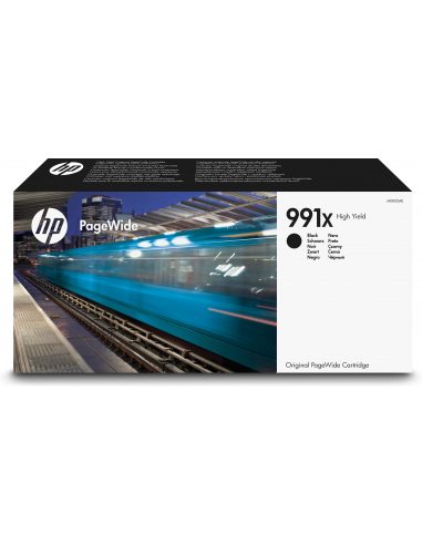 HP Oryginalny czarny wkład atramentowy 991X PageWide o dużej pojemności